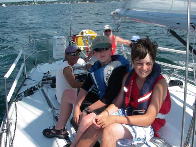 BHYC 2010 Regatta, GREYHAWK Crew