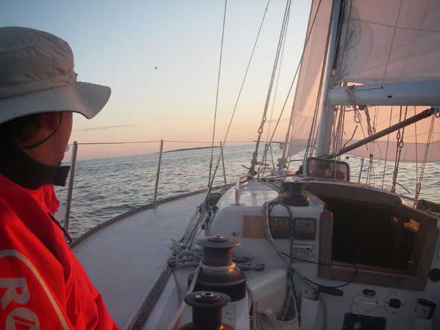 Sunset in Muscongus Bay